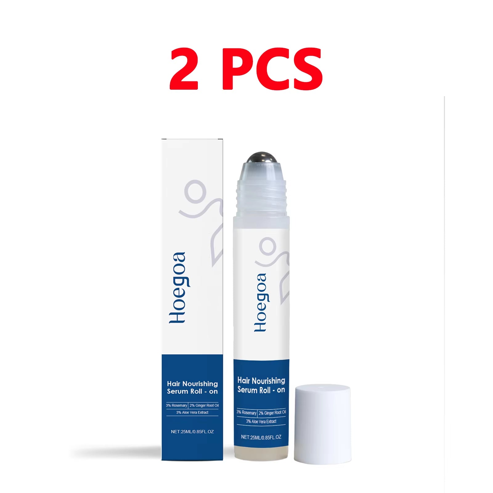 Roll-On Rosemary Hair Growth Serum anti Hair Loss for Scalp Treatment Nourishing Strengthening Hair Roots Increases Hair Density