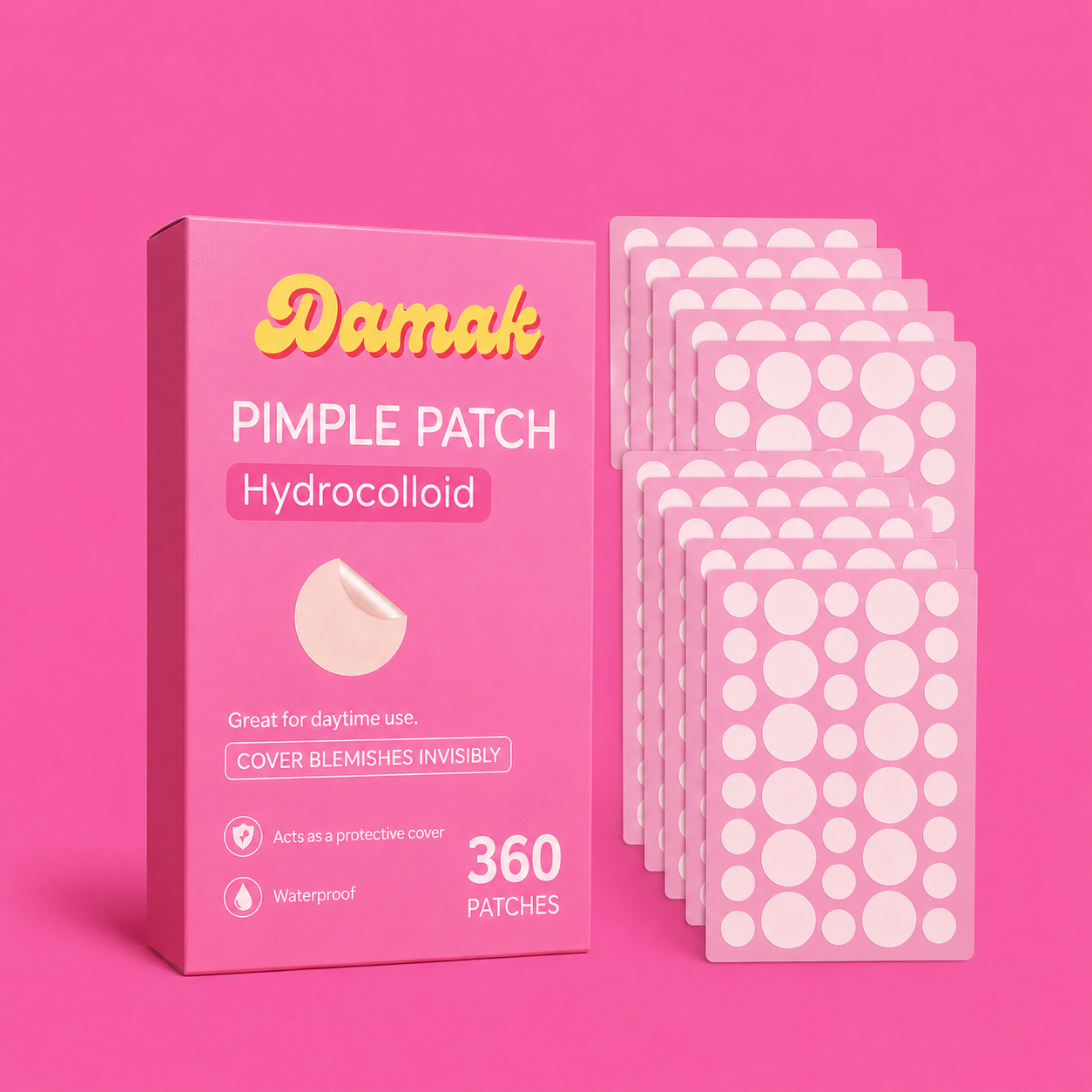 ✨ Patches Anti-Imperfections Invisibles – Damak Glow ✨