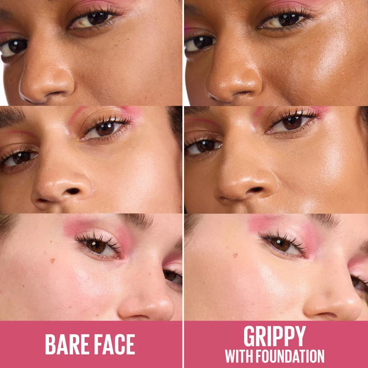 Maybelline Grippy Serum Makeup Gripping Primer with Niacinamide - 1 Fl Oz: Liquid, Recommended for Normal Skin