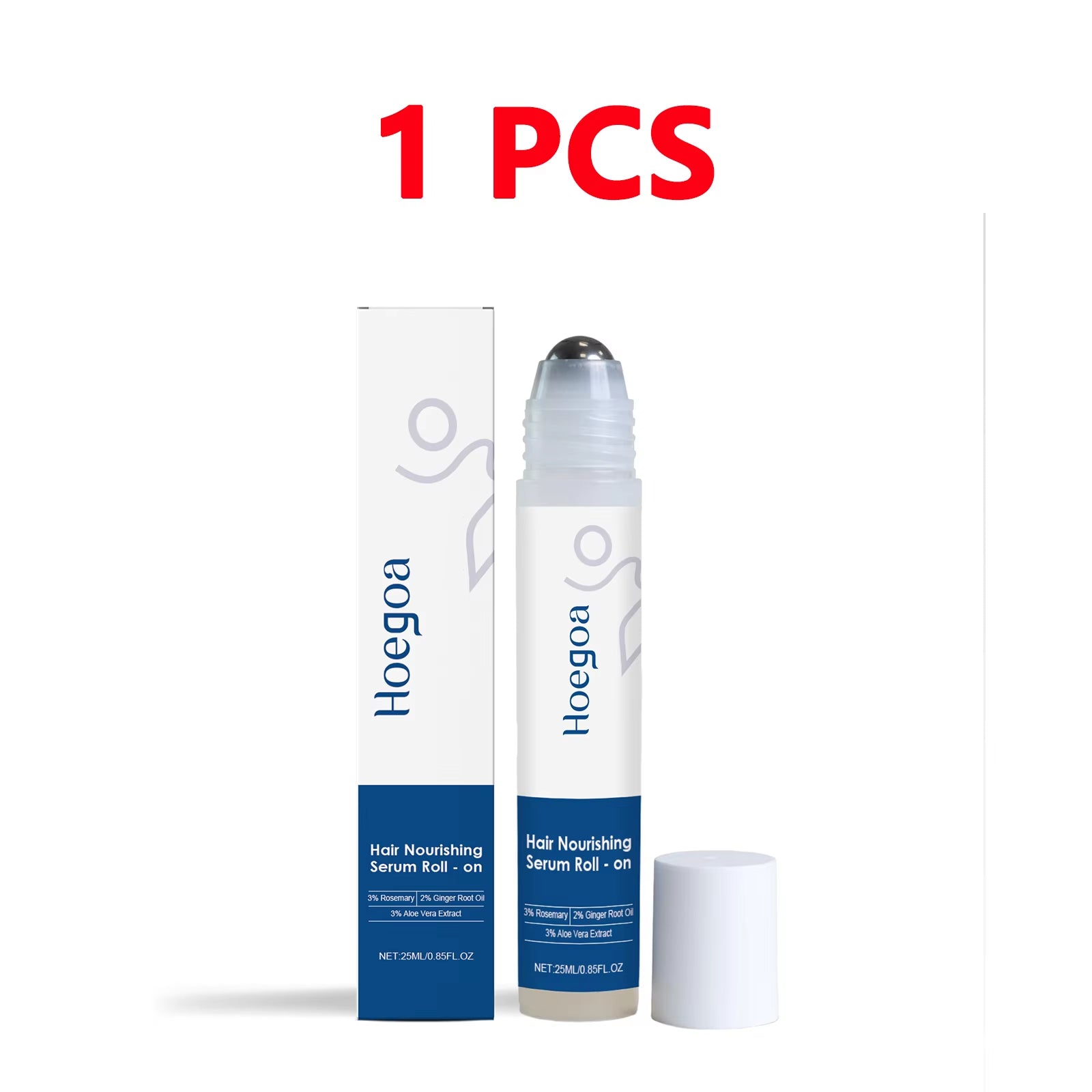 Roll-On Rosemary Hair Growth Serum anti Hair Loss for Scalp Treatment Nourishing Strengthening Hair Roots Increases Hair Density