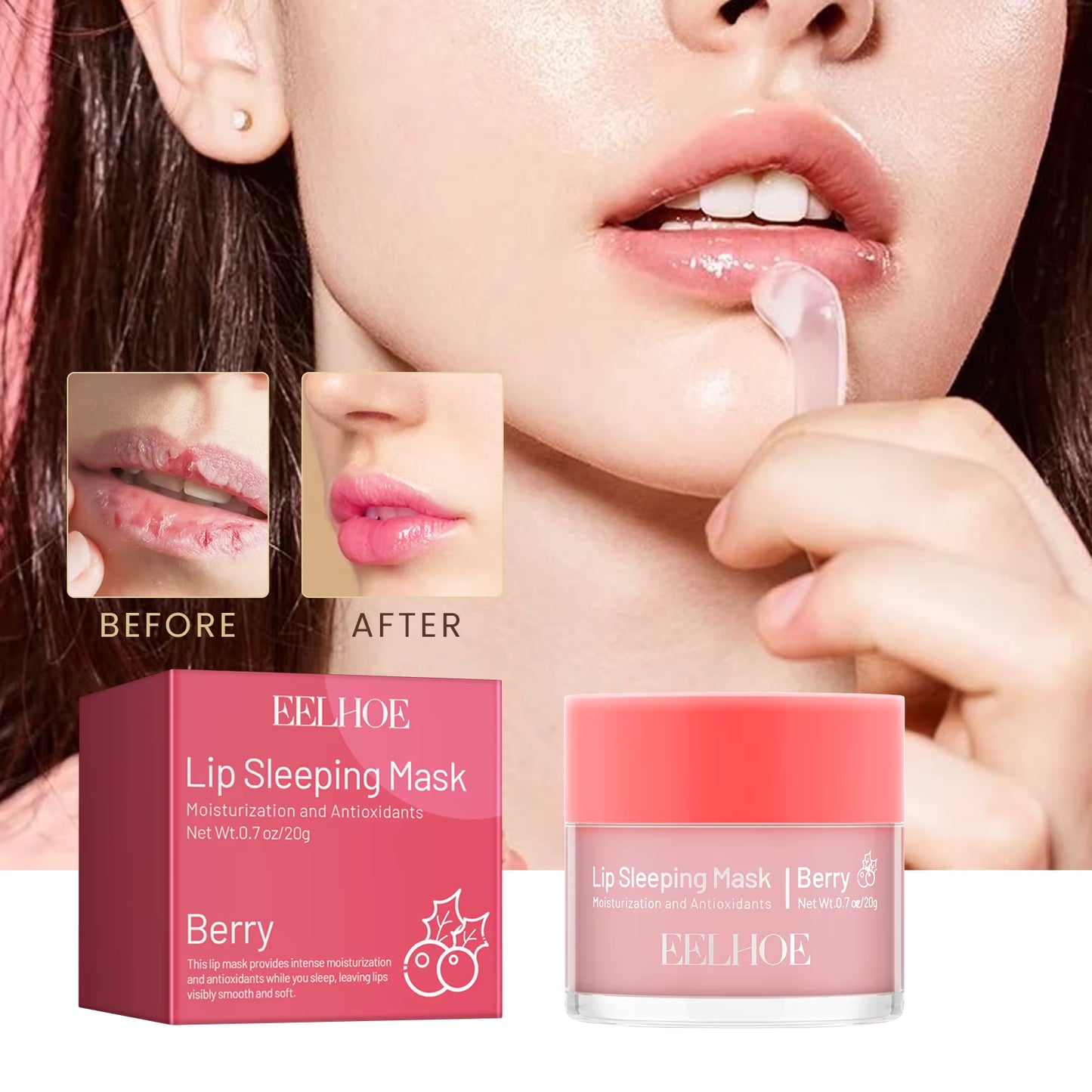 ✨ Lip Sleeping Mask – Damak Glow ✨